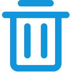 Trash Can Delete Icon, delete,trash can