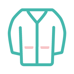 Coat Icon, coat,outerwear,clothing