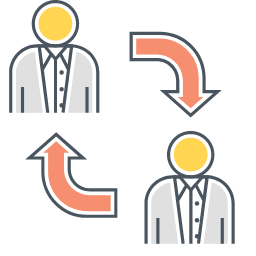 B2B Icon, B2B,business,exchange