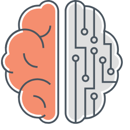Brain Simulation Icon, brain simulation,brain,computer