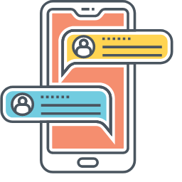 Conversational Interfaces Icon, conversational interfaces,mobile,chat