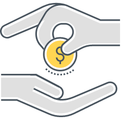 Income Icon, income,hand,coin