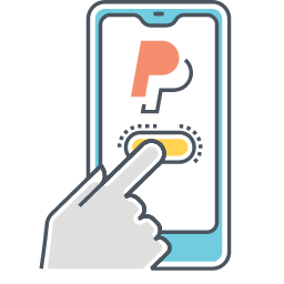 Pay with PayPal Icon, pay,PayPal,payment