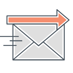 Send Mail Icon, send mail,envelope,arrow
