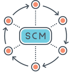 Supply Chain Management Icon, supply,chain,management