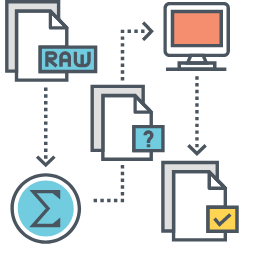Unsupervised Learning Icon, unsupervised learning,AI,data