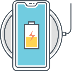 Wireless Charging Icon, wireless charging,battery,phone