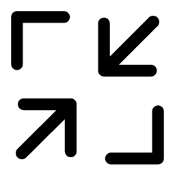 Exit Full Screen Icon, exit full screen,shrink
