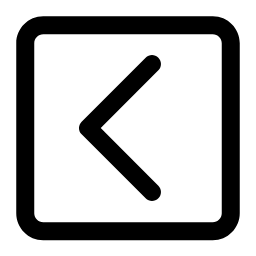 Square (Left) Icon, square,left