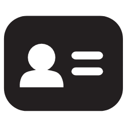 ID Card Icon, ID card,identification