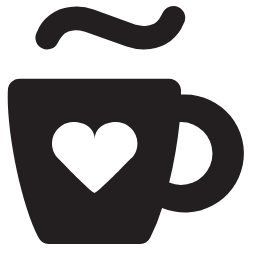 Mug Heart Icon, mug,heart