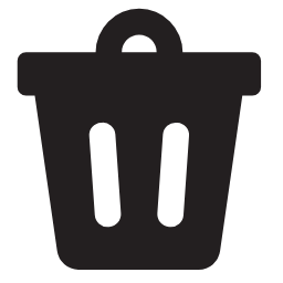 Trashcan Icon, trashcan,waste