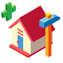 House Construction Icon, house construction,building,construction