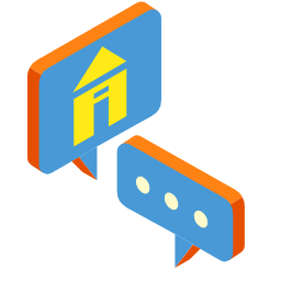 Property Consult Icon, property consult,consultation,chat