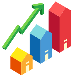 Property Investment Icon, property investment,investment,growth