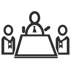 Provincial Government Executive Meeting Icon, meeting,government