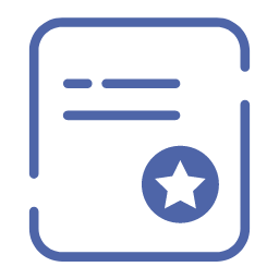 Certification Document Icon, certification,document