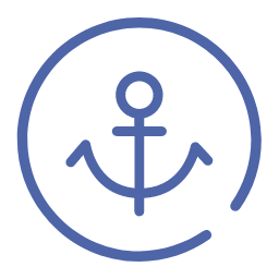 Customs and Port Icon, customs,port