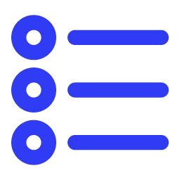 List Icon, list,menu