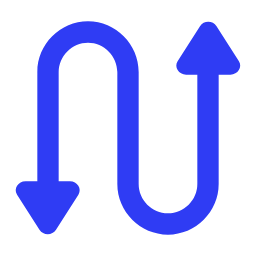 Route Up-Down Icon, route,navigation,path