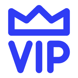 VIP Icon, vip,crown,premium