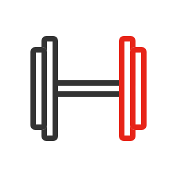 Fitness Icon, fitness,barbell,gym