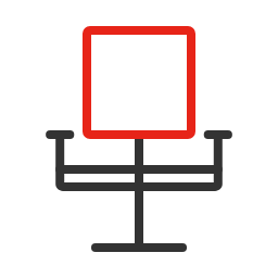 Office Chair Icon, office chair,furniture,office