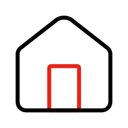 Small House Icon, small house,home,office
