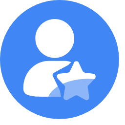 Favorite User Icon, favorite user,star