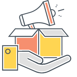 Campaign Launch Icon, campaign,launch