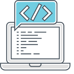 Custom Coding Icon, coding,custom