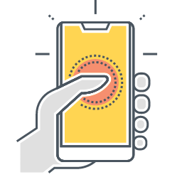 Mobile Marketing Icon, mobile marketing,promotion