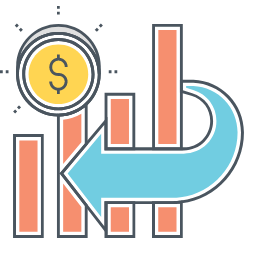 Return On Investment Icon, ROI,investment