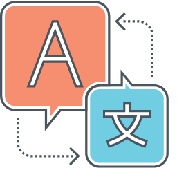 Translation & Localization Icon, translation,localization