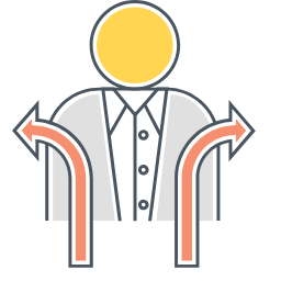 Users Flow Icon, users flow,analytics
