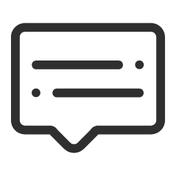 Shinshop Message Icon, message,chat bubble,Shinshop