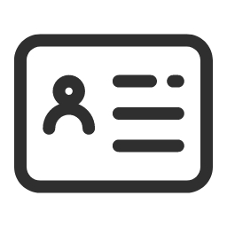 Shinshop Personal Info Icon, personal info,document,Shinshop
