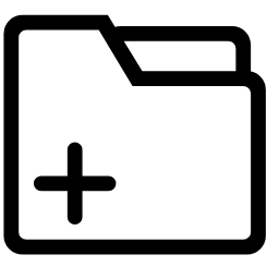 Folder with Plus Icon, folder,plus
