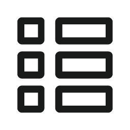 List Arrange Icon, arrange,list