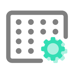 Cluster Pool Icon, cluster pool,management,grid