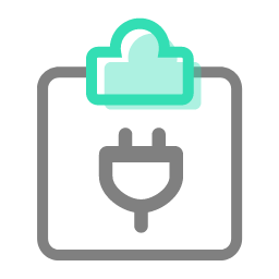 Rich Interface Icon, rich interface,interface,plug