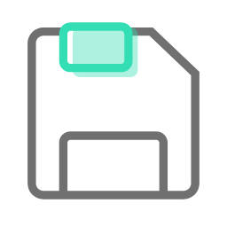 Storage Disk Icon, storage,save,disk