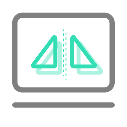 System Mirror Icon, system,mirror,monitor
