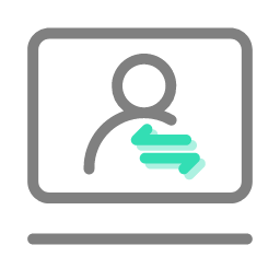 Website Proxy Icon, website proxy,proxy,person