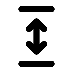 Arrows - Shrink - V Icon, arrows,shrink,vertical