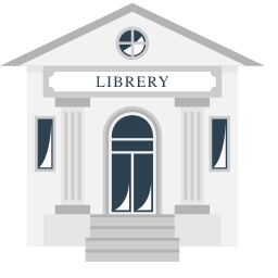 Library Building Icon | Free SVG & PNG Download | IconEasy