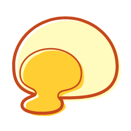 Lava Bun Icon, lava bun,dim sum
