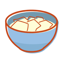 Tofu Pudding Icon, tofu pudding,snack