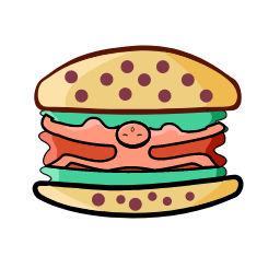 Hamburger Icon, hamburger,fast food