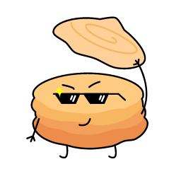 Cartoon Hand - torn Bread Icon, bread,snack,cartoon